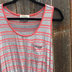 OLIVE & OAK striped dress